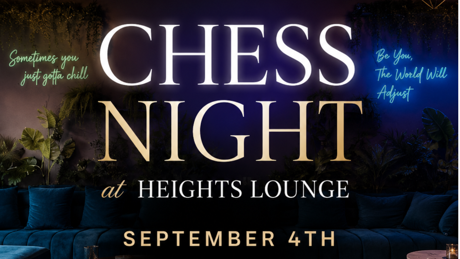 Heights Lounge Chess Night