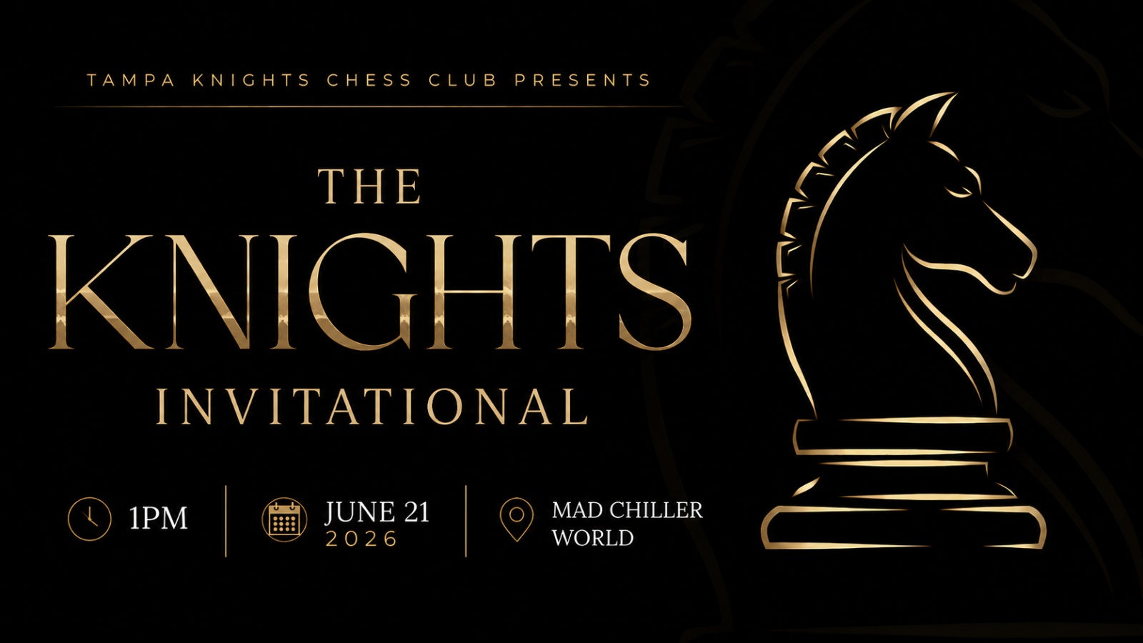 The Knights Invitational - Rated USCF