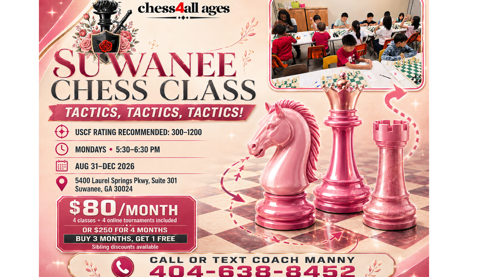 Suwanee Chess Class