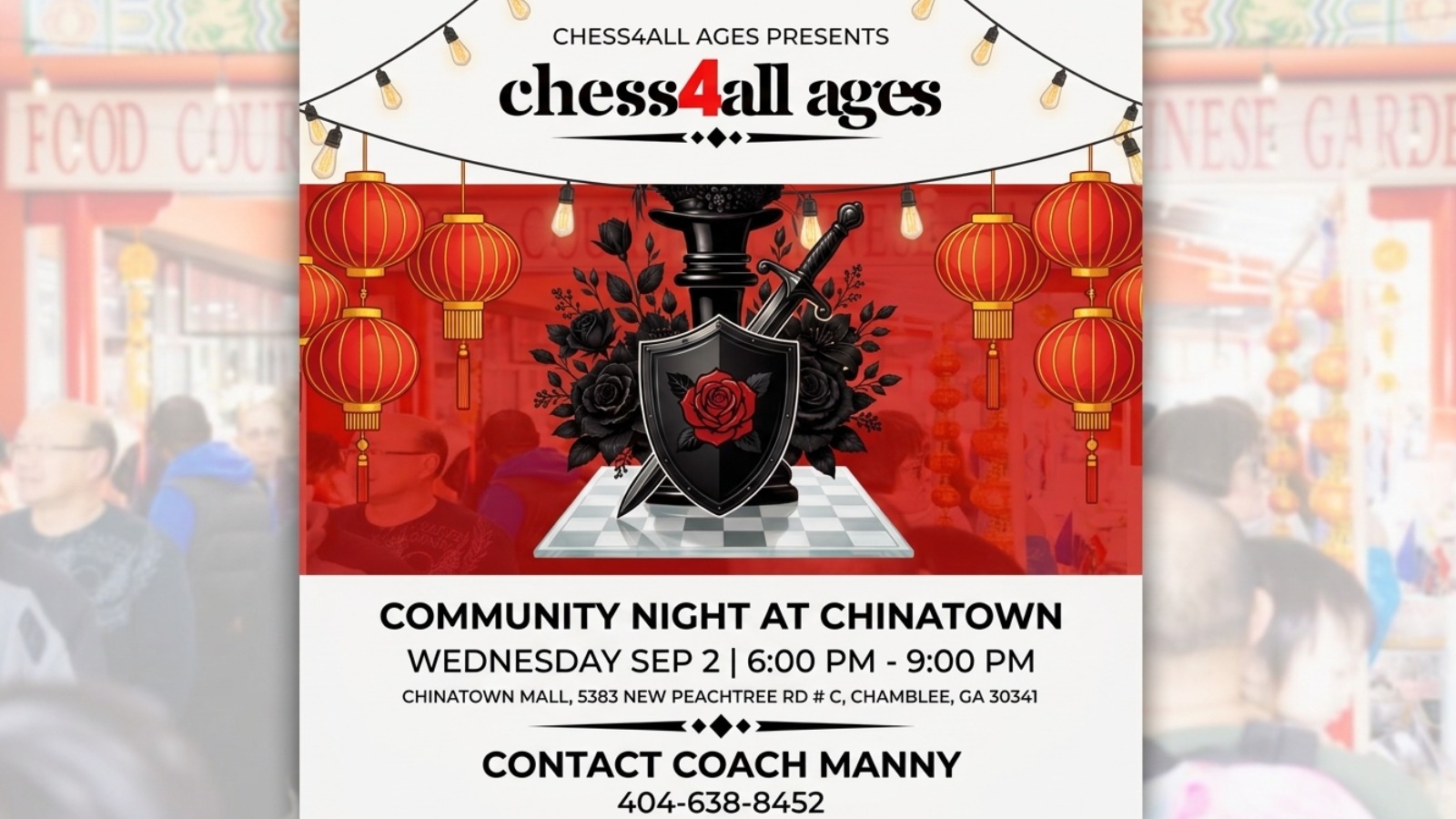 Chess at Chinatown