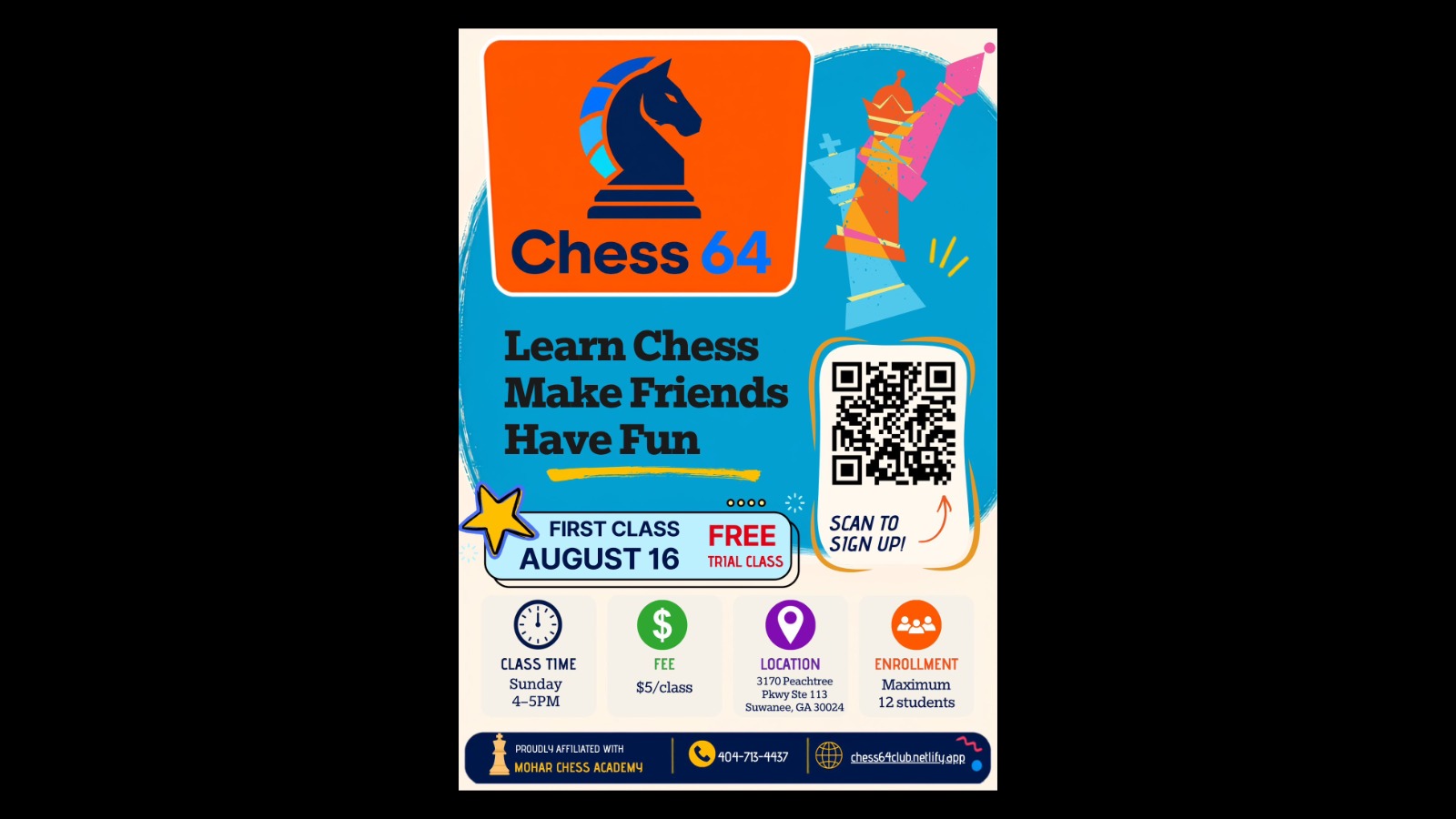 Chess 64-Share Experience, Grow Together
