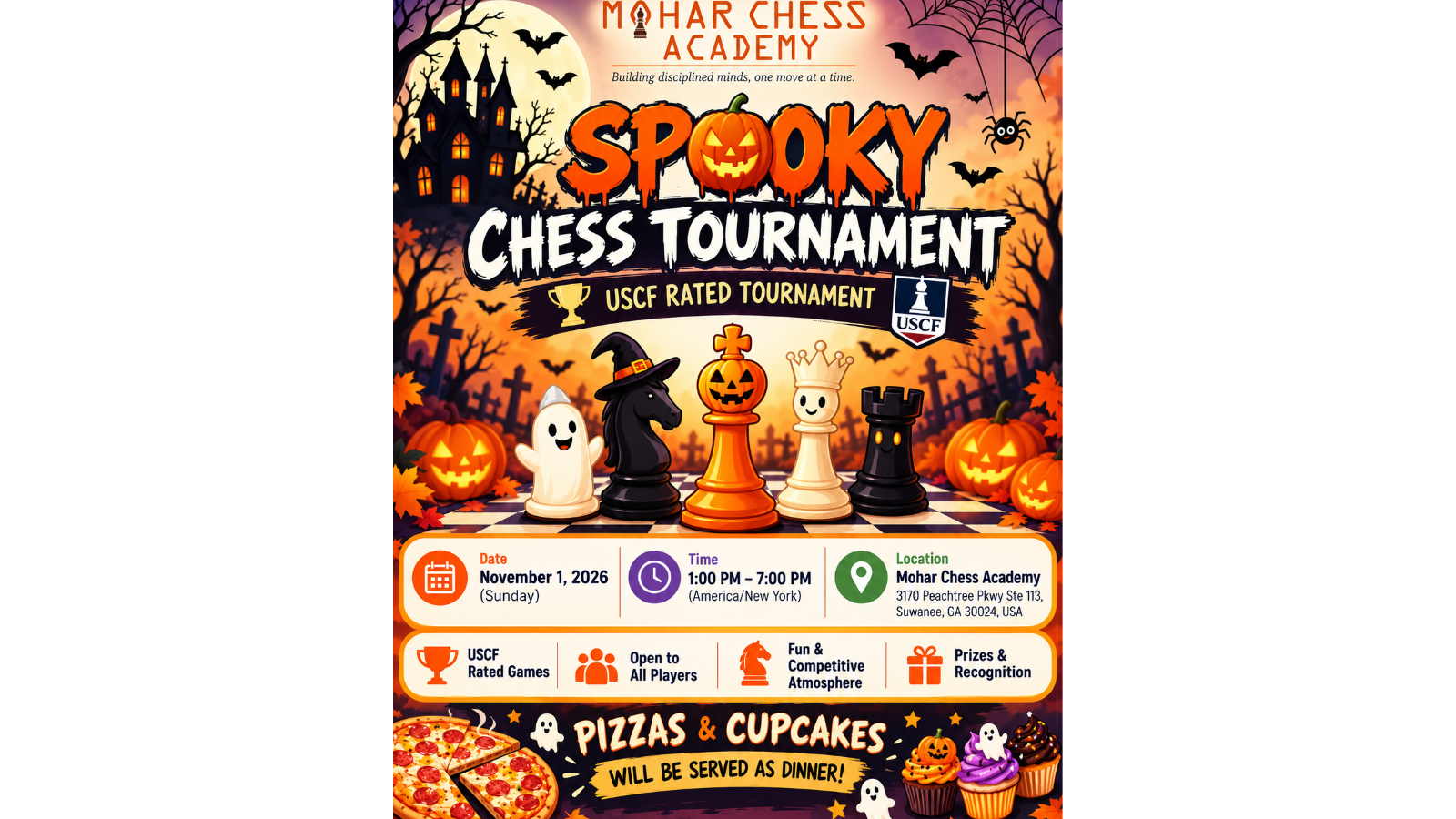 Mohar Spooky Chess Tournament