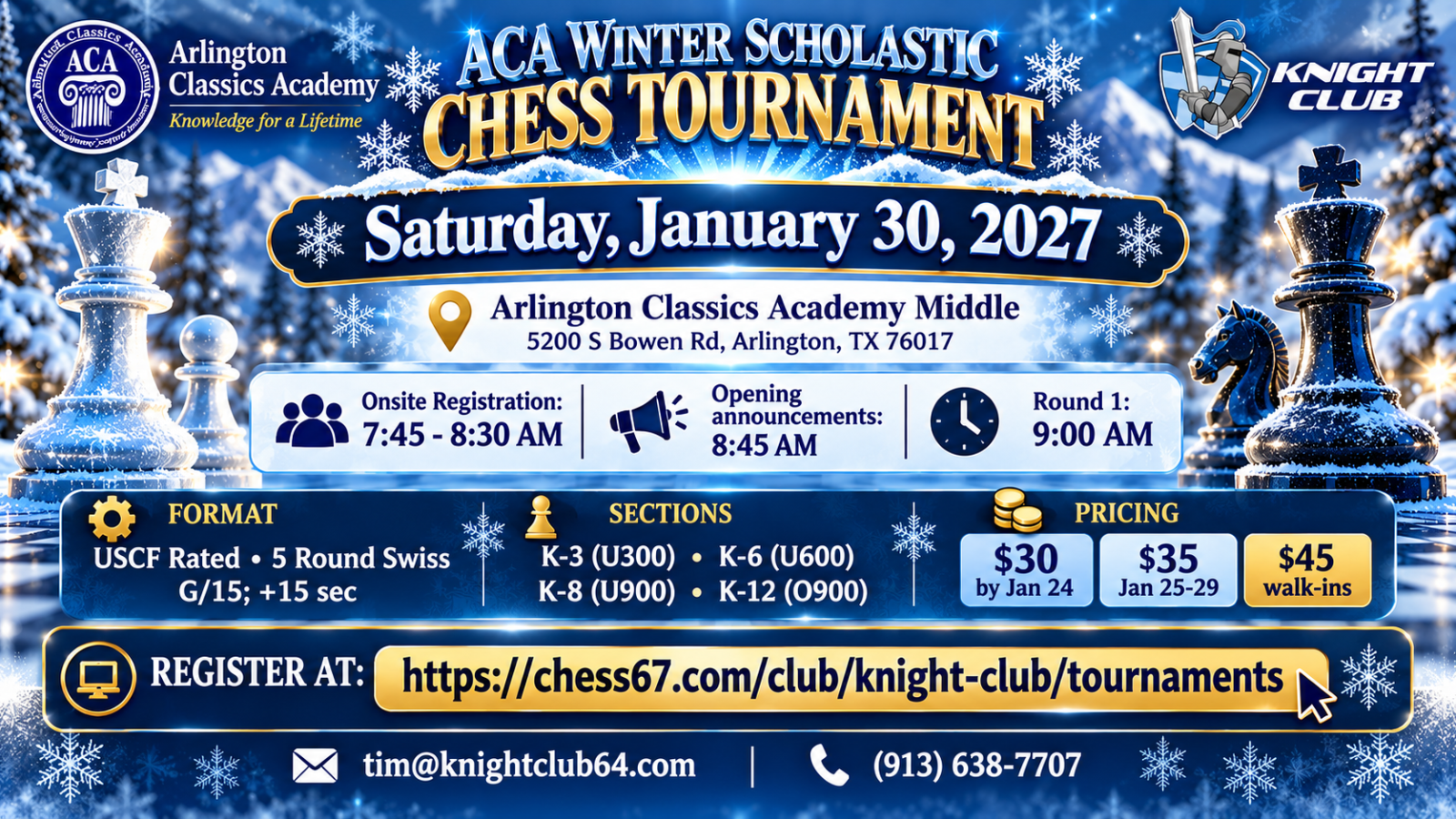 ACA Winter Scholastic