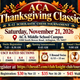 ACA Thanksgiving Classic Scholastic